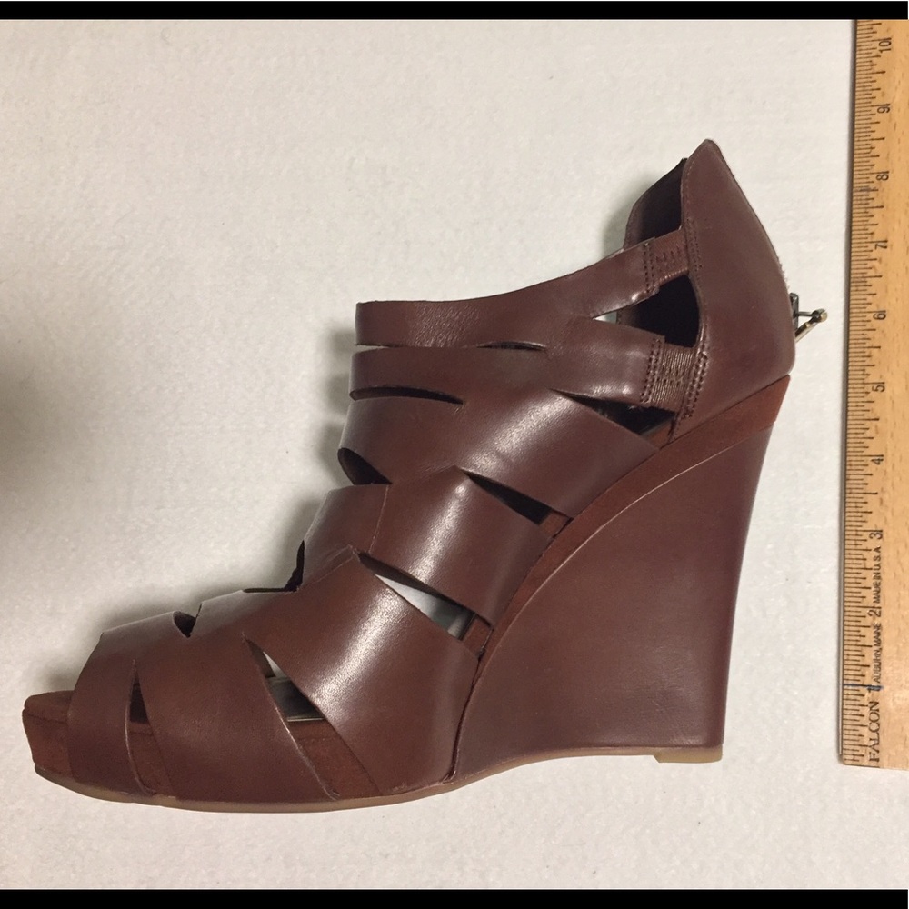 Leather Wedge